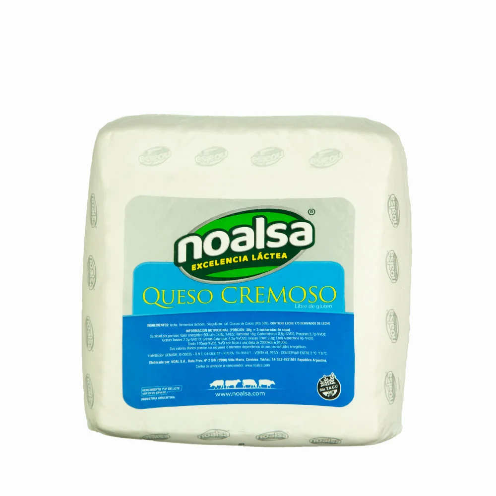 NOAL QUESO CREMOSO X KG                           