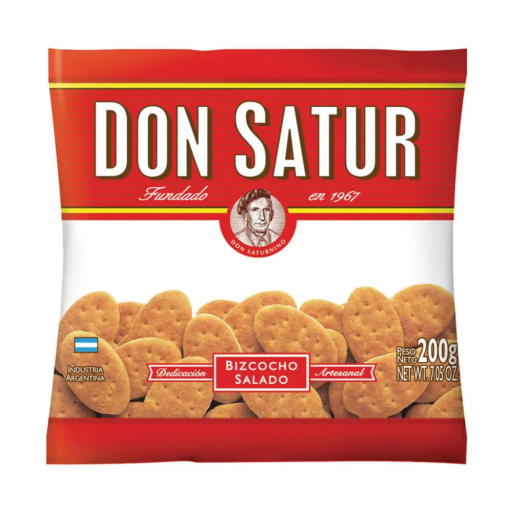 DON SATUR BIZCOCHOS SALADOS                       